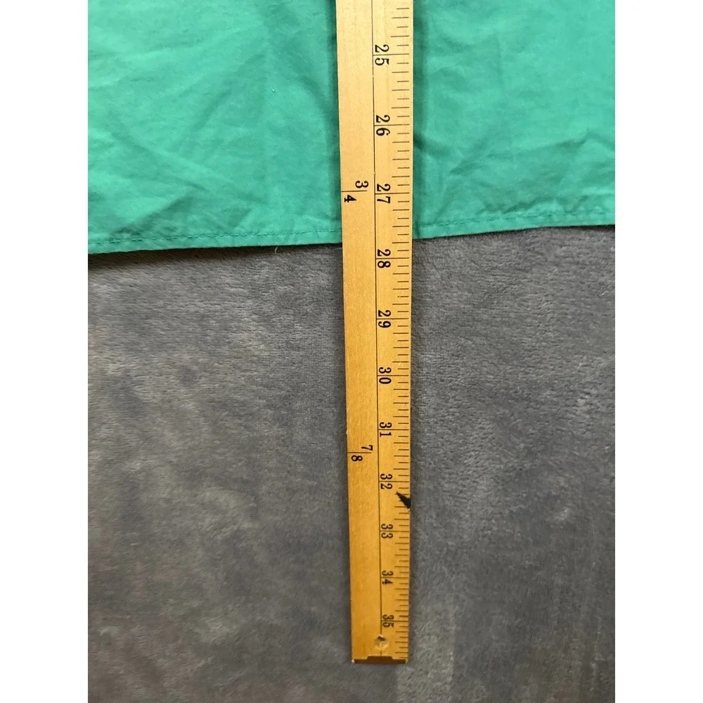 Standard Textile Scrub Set Small Teal Green V-Neck Top Drawstring Pants Medical
